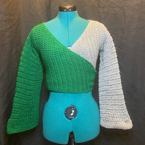 Crochet Wrap Sweater