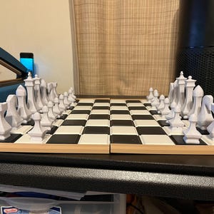 3D Printed Chess Board