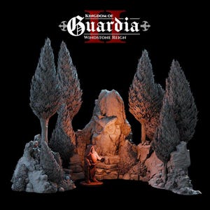 Grove of the Owl: DND Tabletop Terrain in 28mm Scale