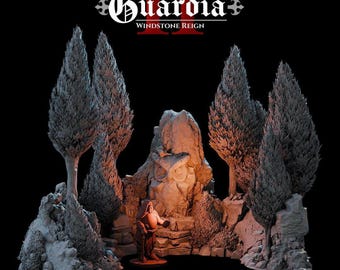 Grove of the Owl: DND Tabletop Terrain in 28mm Scale