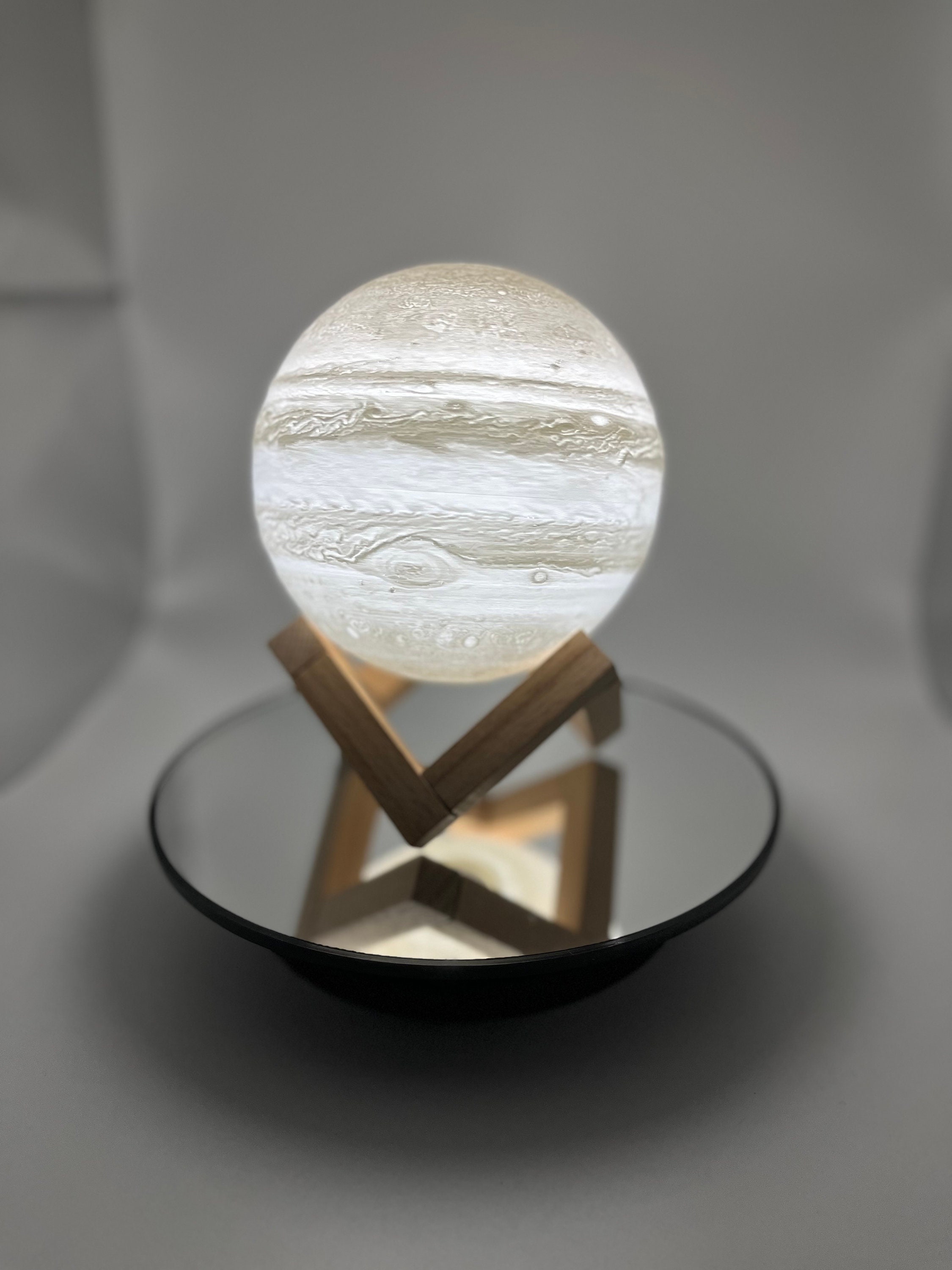 Custom 3D Printed RGB Planet Lamps - 16 Color Changing Night Light - Solar System