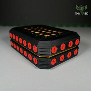 3D Printed Prank Gift Box: Multi-Layer Annoying Container with 134 Screws for Valuables