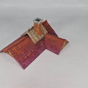 3D Printed Pumpkin Cottage 28mm SCALE Tabletop Terrain for DD or RPG Games image 8