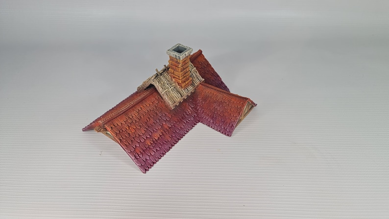 3D Printed Pumpkin Cottage 28mm SCALE Tabletop Terrain for DD or RPG Games image 8