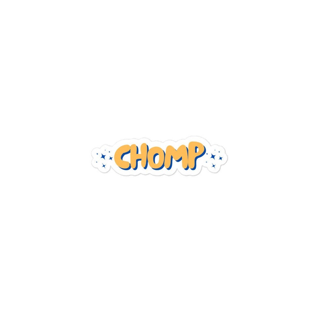 CHOMP Sticker, Gator Sticker, UF Sticker, Gators, Florida Gators