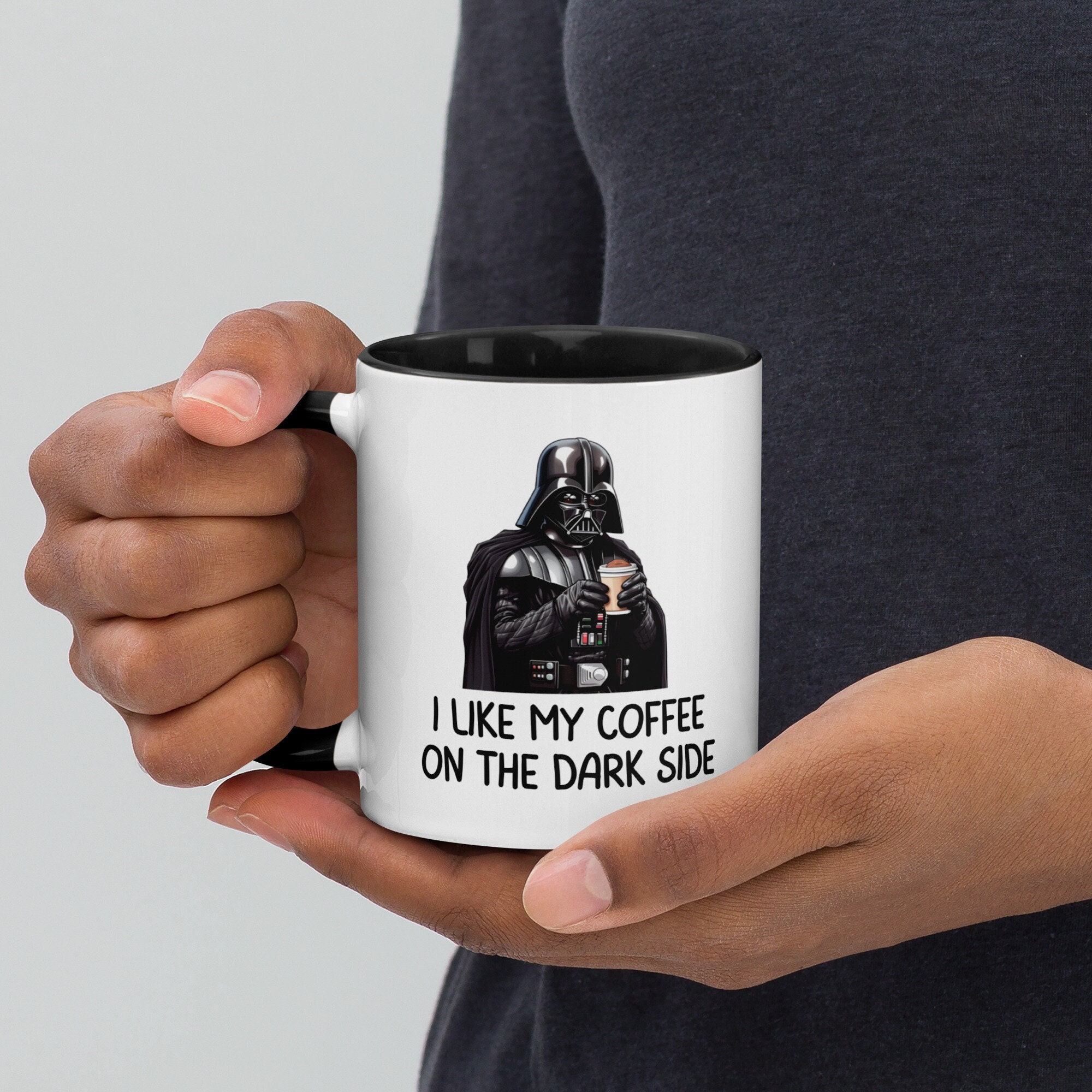 Retro Vintage Star Wars Darth Vader Head Comic Mug Star Wars Mug Darth  Vader Mug Premium Sublime Ceramic Coffee Mug Black - Teeruto