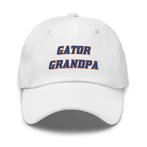 Gator Grandpa Hat, Gators Hat, Florida Gators, UF Gameday, UF gift, Gator Gift