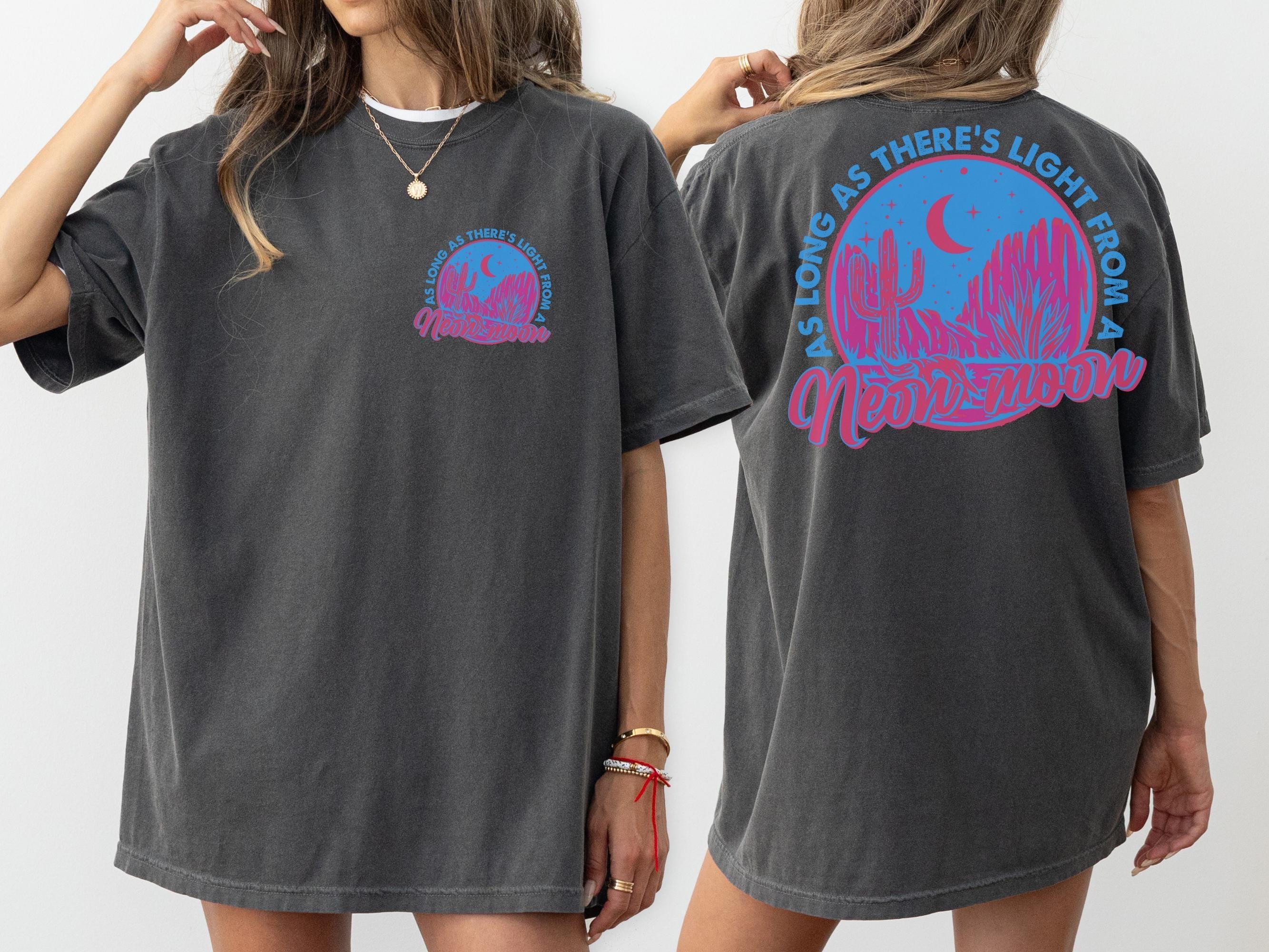 Neon Moon Shirt - Etsy