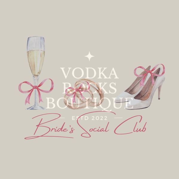 Bride Png, Bachelorette Png, Champagne Social Club png, Cocktail Club png, Girls Club Png, Bride Era png, Coquette Bride Png, Champagne png