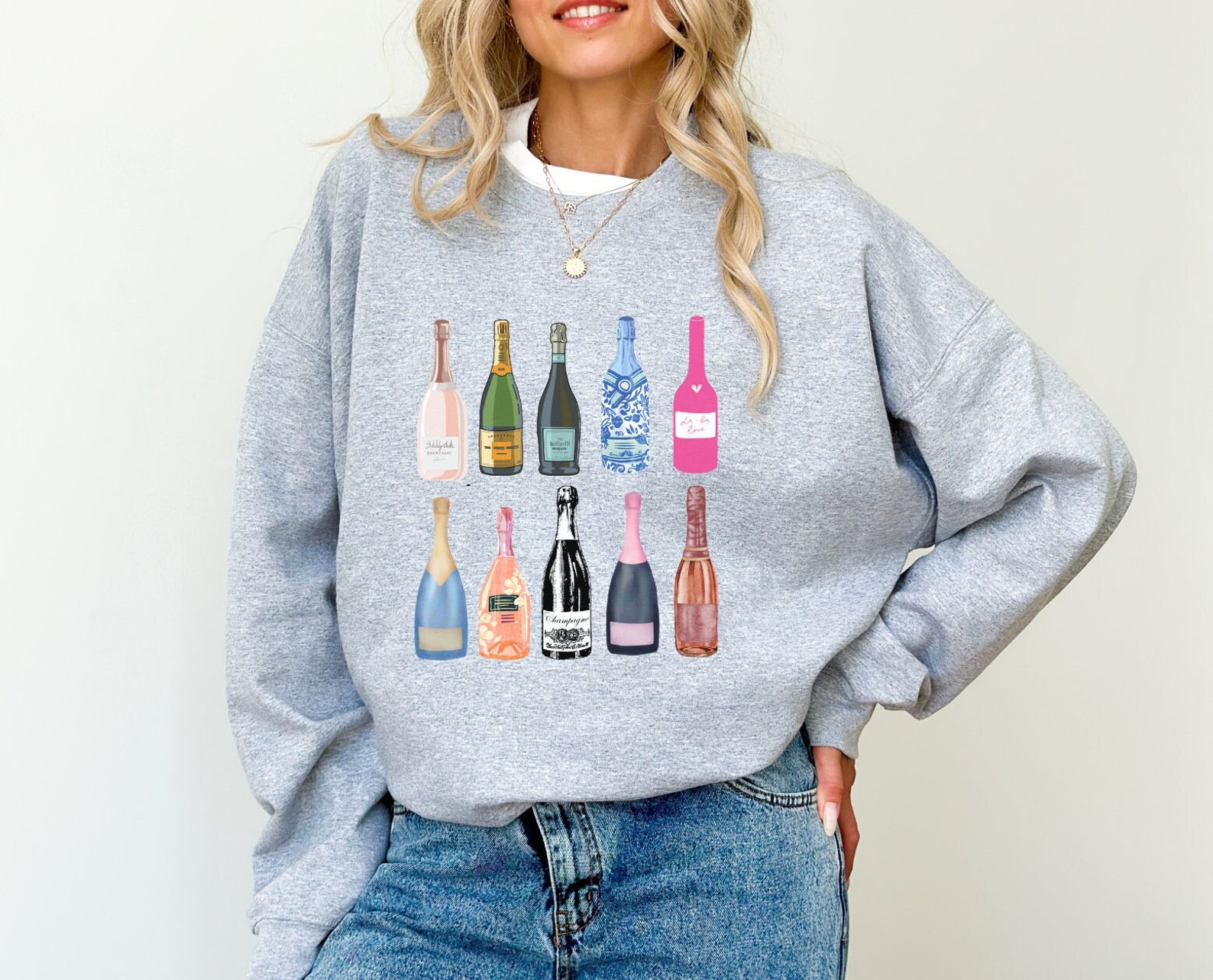 Champagne Cheers Luxe Pullover main image 0