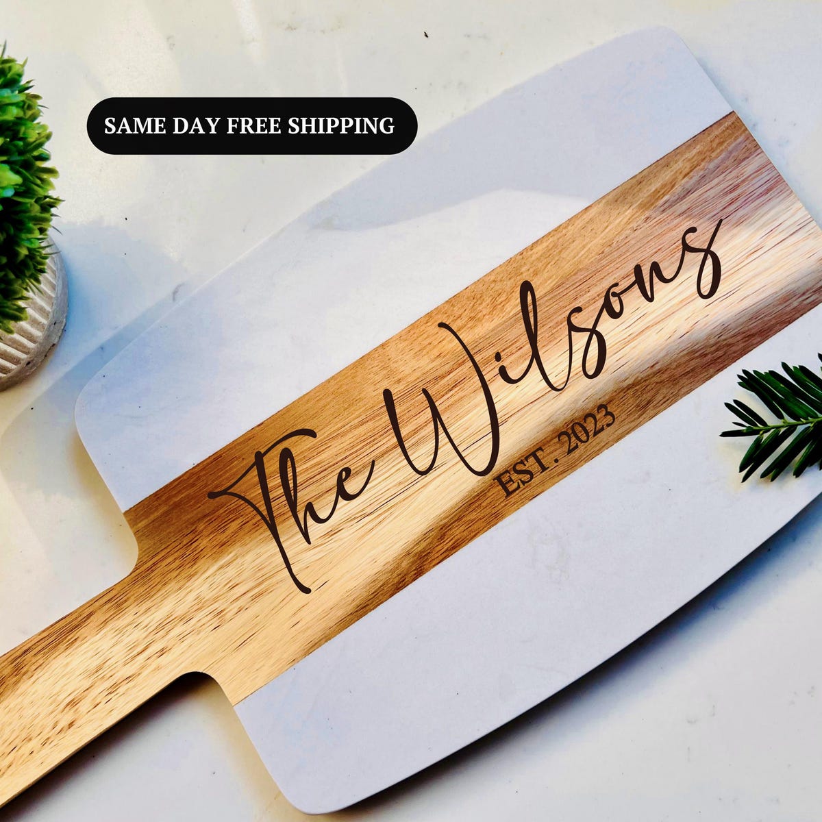 Marble Wood Cutting Board, Personalized Cutting Board, Gift for Couple, Wedding/engagement Gift,housewarming Gift, Engraved Cheese Board - Etsy