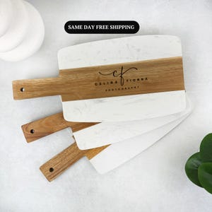 Engraved Logo Cutting Board: Personalized Corporate Gift, Realtor Closing Gift