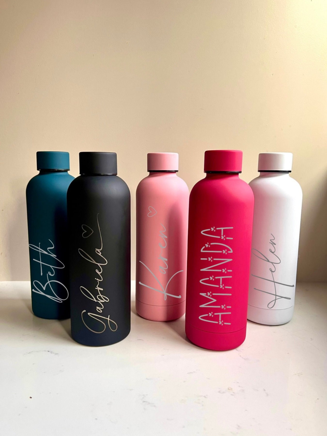 Personalized 16 oz RTIC Stainless Steel Water Bottles. – Whidden's Woodshop