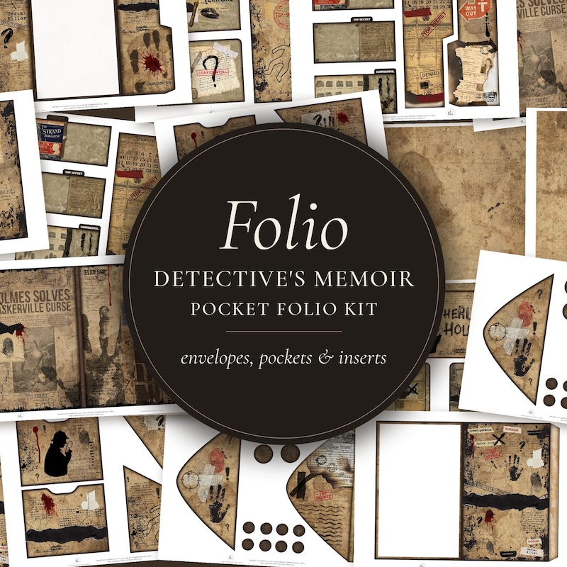 Detective Envelopes - Etsy UK