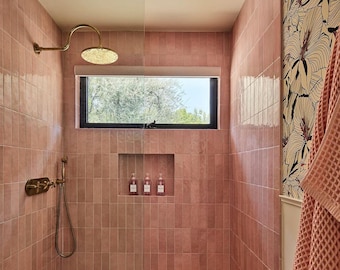 Handcrafted Solid Brass Shower Head And handheld Set,wall mounted shower system