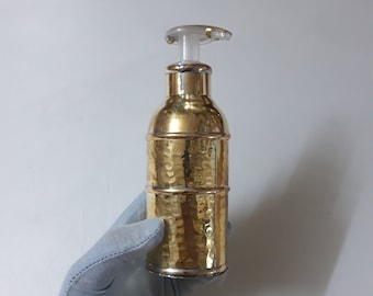 Solid Brass Soap Dispenser for Bathroom (Brass Stainless Steel) Hand Soap Dispenser