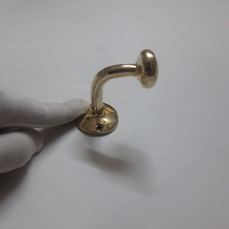 Brass Decorative Wall Hooks Towel Hookhandcrafted Unlacquered Etsy