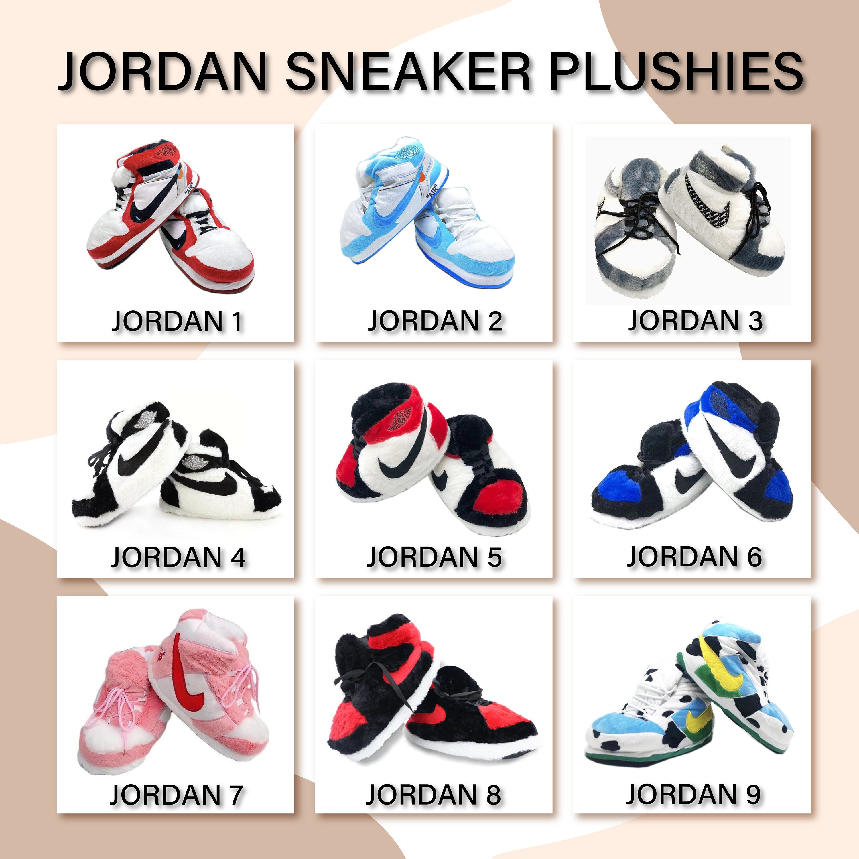 emmer Intrekking Bijbel Air Jordan Slippers - Etsy