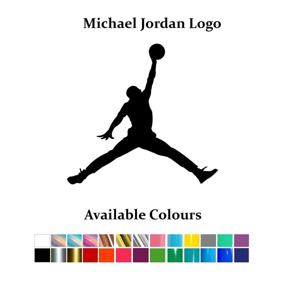 Michael Jordan Logo Decals Sticker for Tumbler Laptop Yeti Etsy Canada