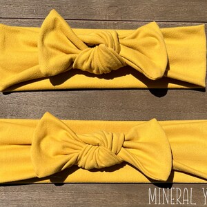 Knotted Bow Headband