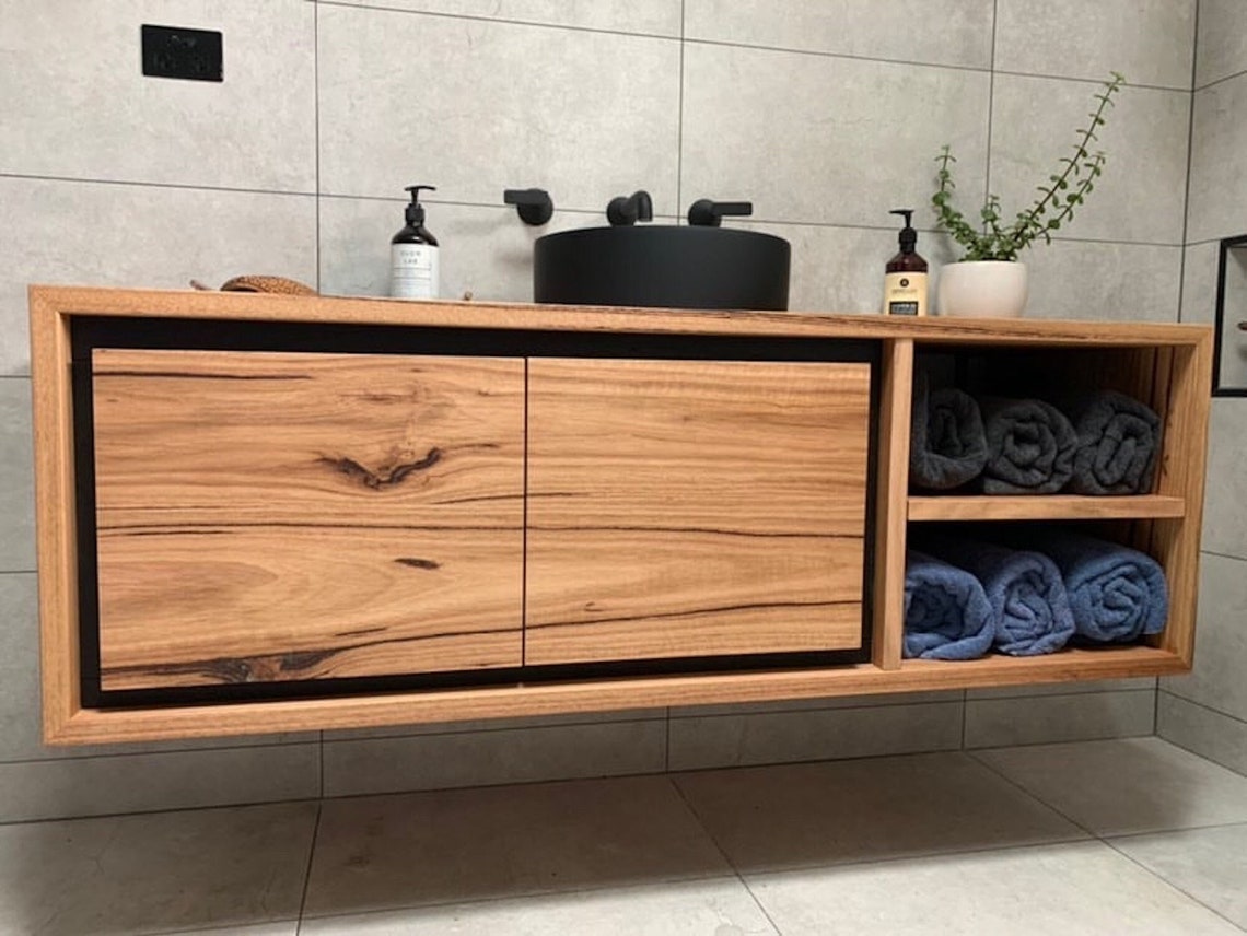 Amazing Bathroom Timber Vanities Custom Furniture Tasmania