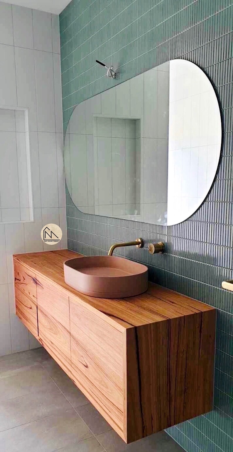 Amazing Bathroom Timber Vanities Custom Furniture Tasmania
