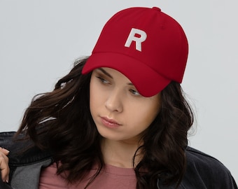Grease geïnspireerd Rydell High School rode PE honkbal papa Hat Cap verjaardag verjaardag cadeau idee voor hem haar vrouwen mannen vrouw man Moederdag