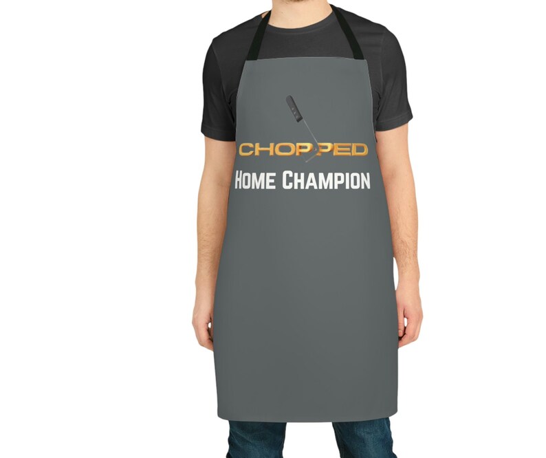 Home Chopped Champion Food Network Inspired Apron Gift for Mom Dad