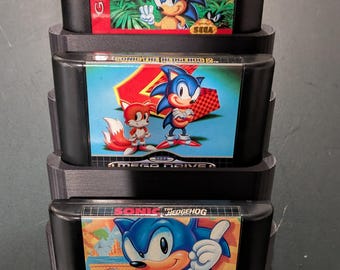 Soporte para cartuchos Sega Mega Drive/Genesis de 5 ranuras