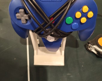 Soporte de controlador de Nintendo 64 impreso en resina