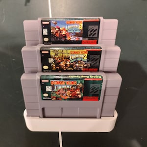 3 Tier SNES Cartridge Stand
