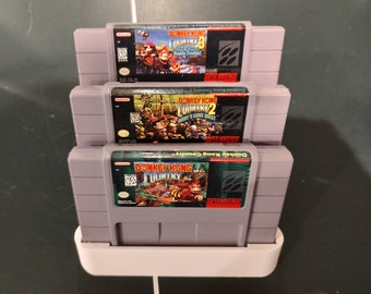 Soporte de cartucho SNES de 3 niveles
