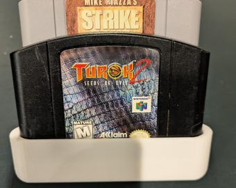 Soporte para cartuchos de Nintendo 64 con 3 ranuras