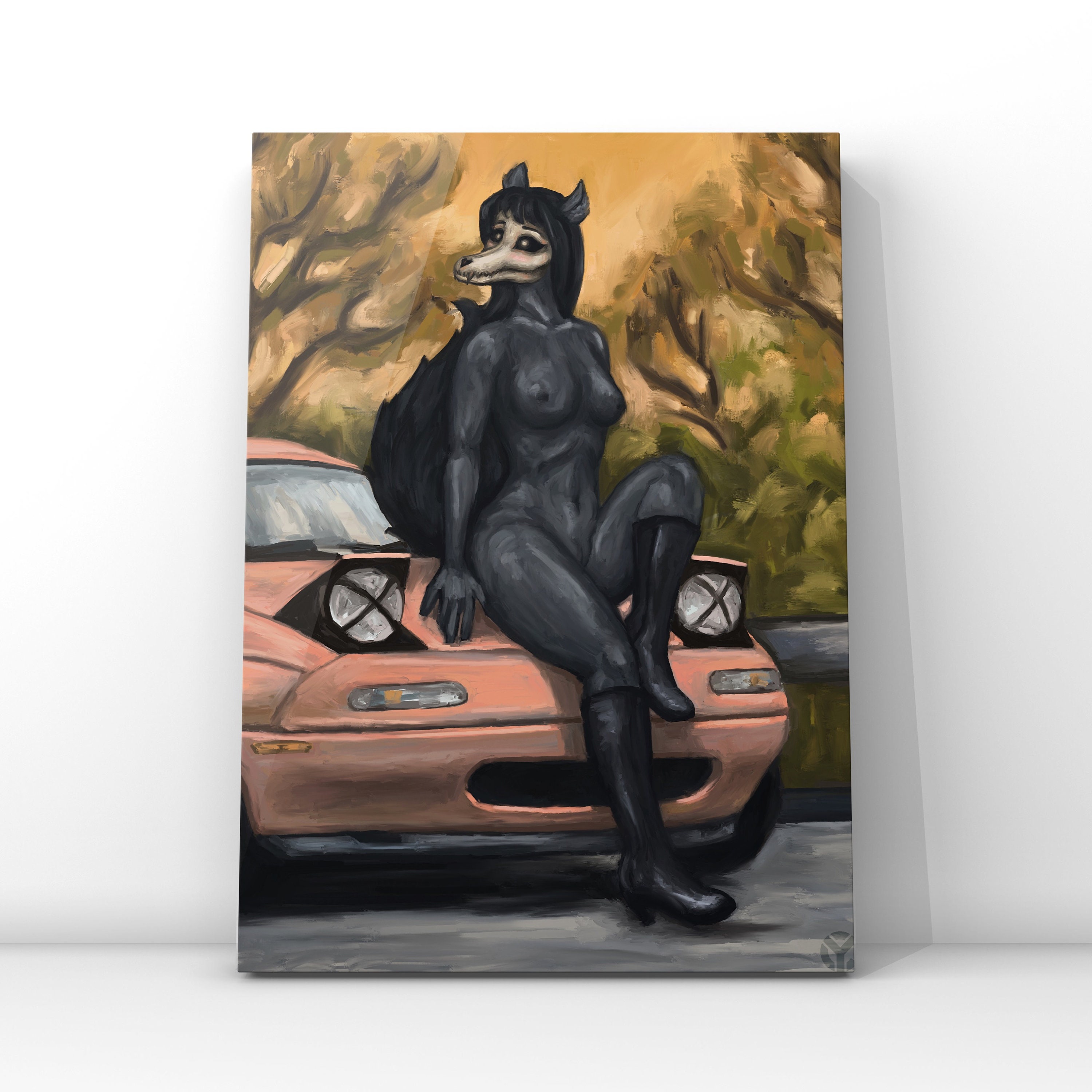 SCP 1471 Mal0 Furry Art Print Furry Poster SCP Containment 