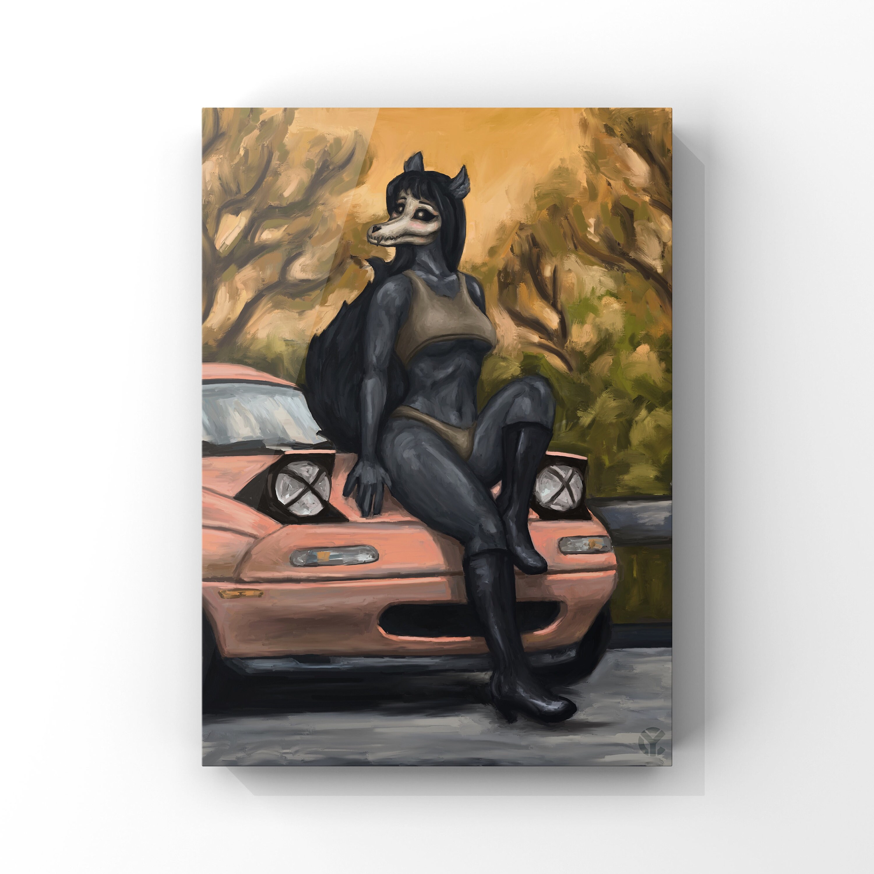 SCP 1471 Mal0 Furry Art Print Furry Poster SCP Containment -  Denmark