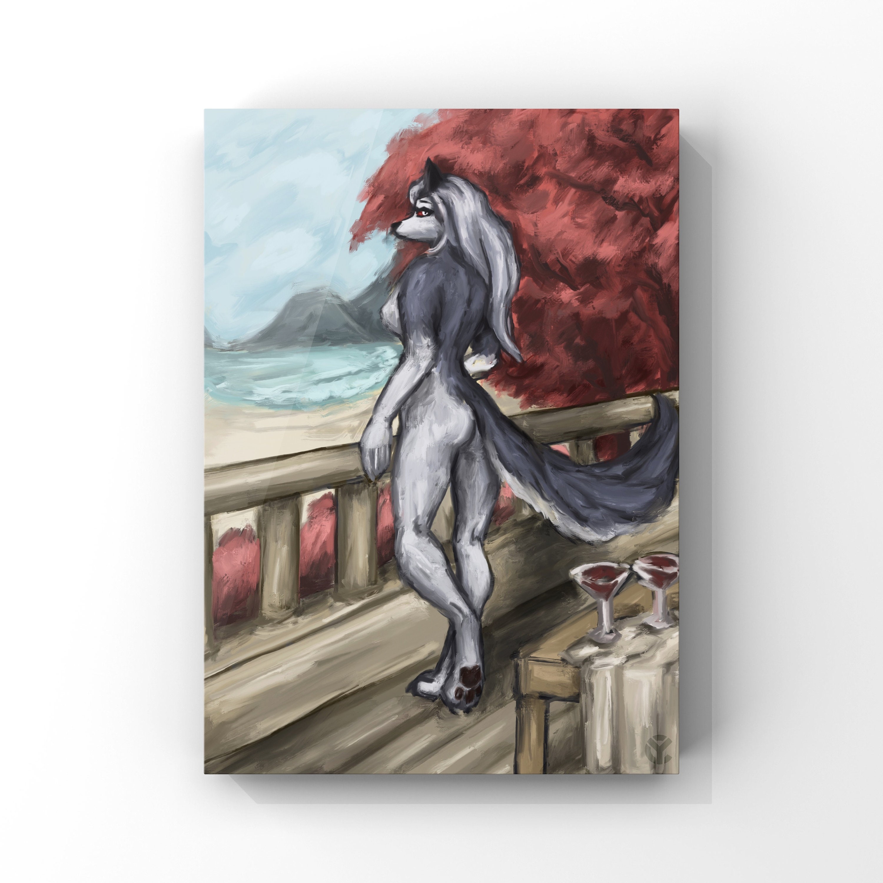 SCP 1471 Mal0 Furry Art Print Furry Poster SCP Containment -  Denmark