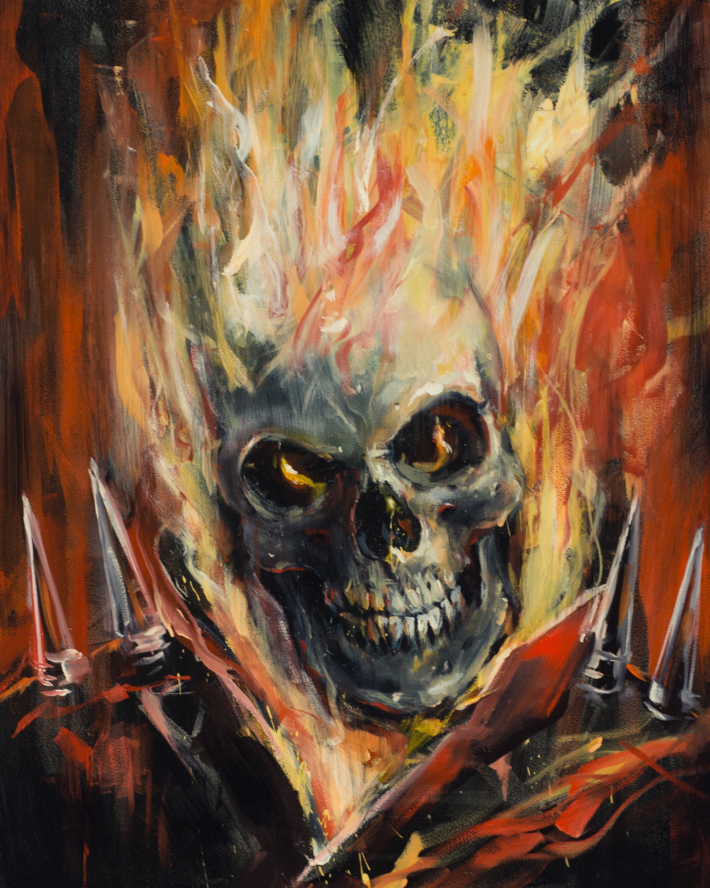 Ghost Rider #12 Digital Art by Creationistlife - Fine Art America