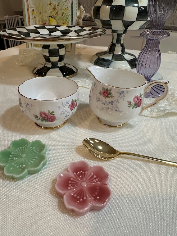 Rare Vintage “royal Stafford” English Bone~china “roses to