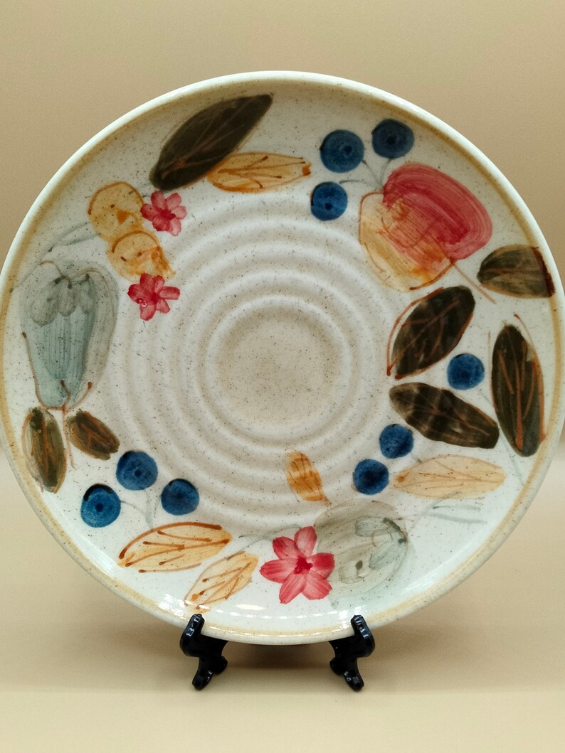 Vintage Everyday Gibson Ocean Fruit Salad Side Plates Hand Etsy