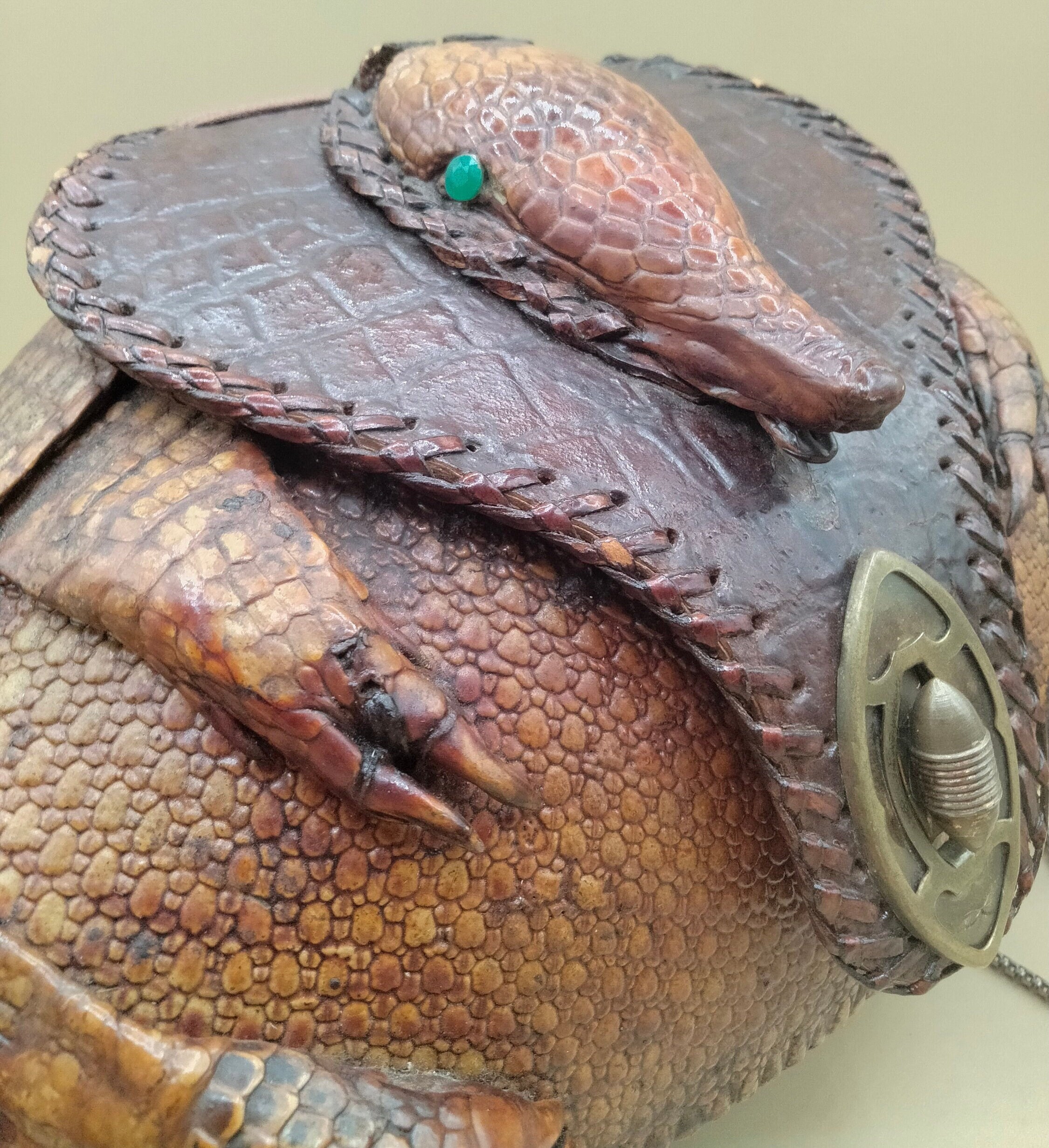 Vintage Armadillo Purse Taxidermy Etsy