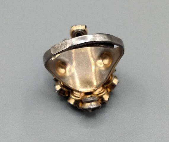 Vintage amethyst adjustable ring - image 18