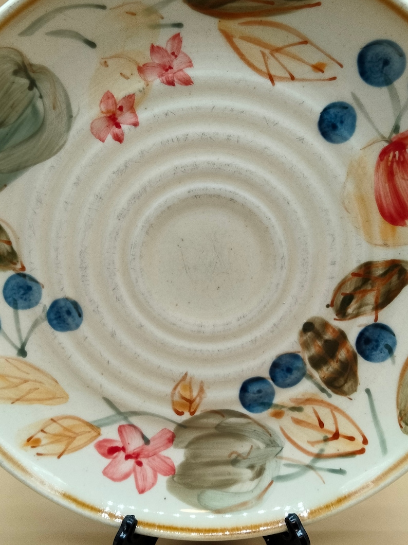 Vintage Everyday Gibson Ocean Fruit Salad Side Plates Hand Etsy