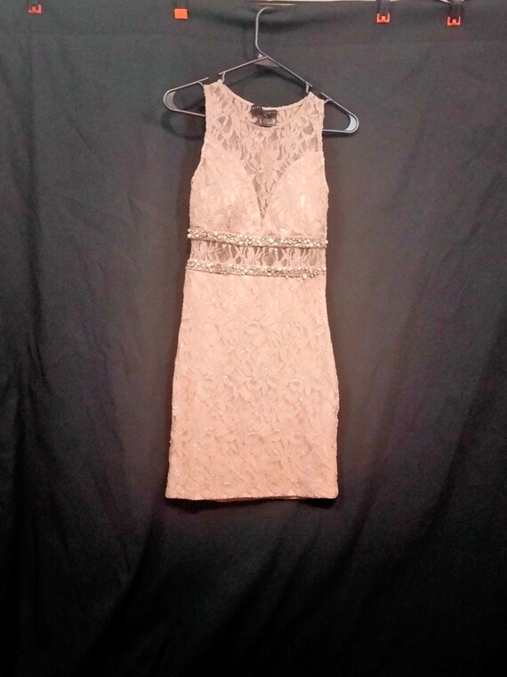 swiss dot lace dress Papinelle Ditsy Floral Print Swiss Dot Sleeveless V-Neck Long Maxi Nightgown, Womens, M, Navy Ditsy main image 1