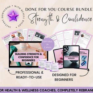 Programme de santé et de bien-être du DPP | Outils d'entraînement en force et en confiance en soi | Pack « Done for You » forme physique et état d'esprit