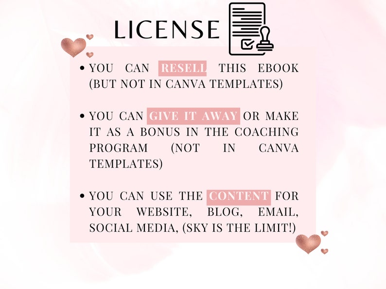 PLR Weight Loss Coaching Program: Ebook & Workbook Canva Template image 10