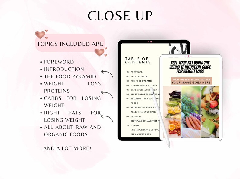PLR Weight Loss Coaching Program: Ebook & Workbook Canva Template image 3