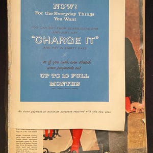 Vintage 1959 Sears Catalog-Memphis, Tennessee Catalog Distribution Center Copy