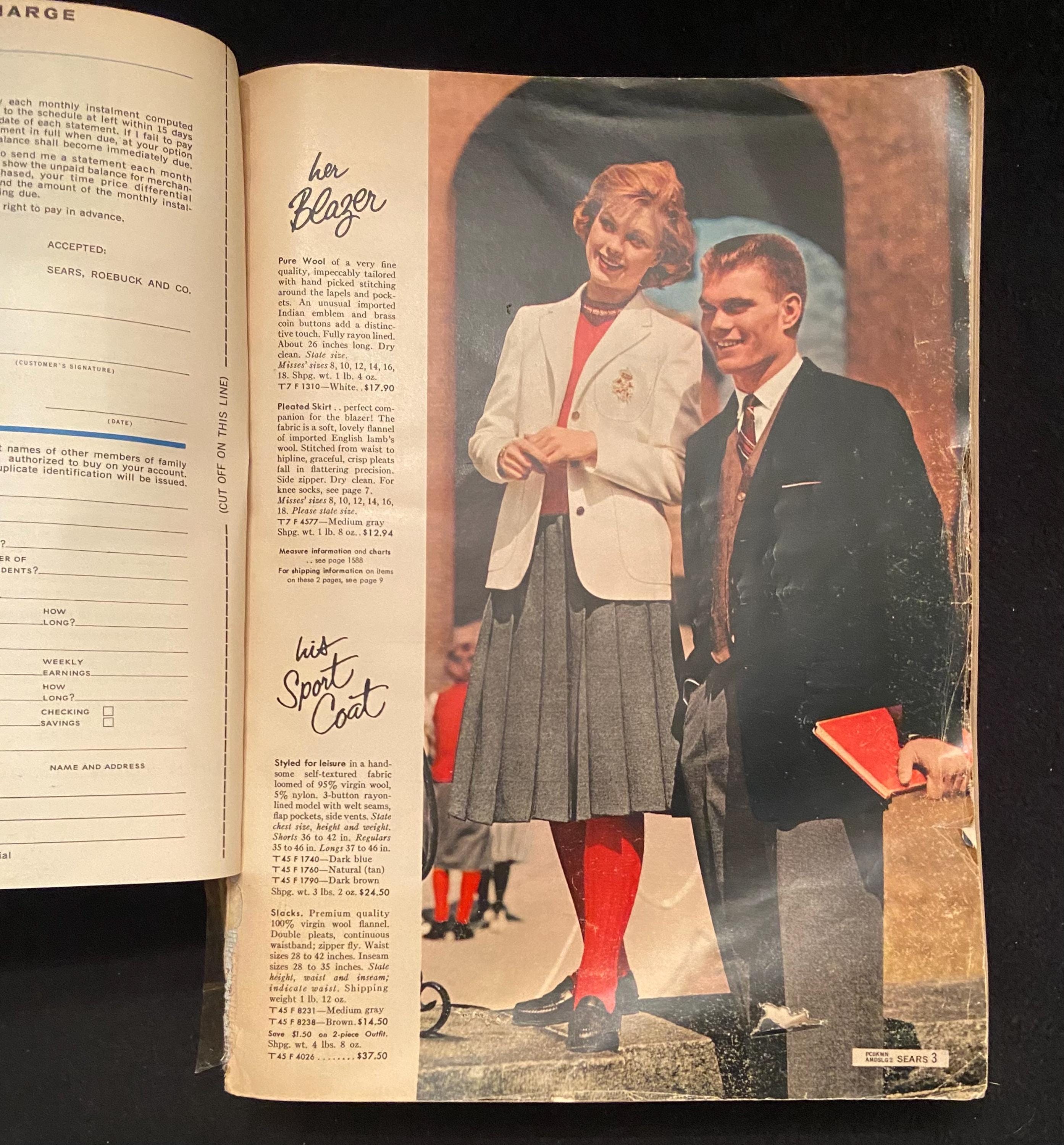 Vintage 1959 Sears Catalogmemphis, Tennessee Catalog Distribution