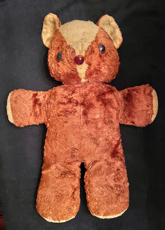 ぬいぐるみ・マスコット Handmade Mohair Classic Bear Sandstorm Sweet Artist Jointed Mohair Teddy Bear with Leather Paws