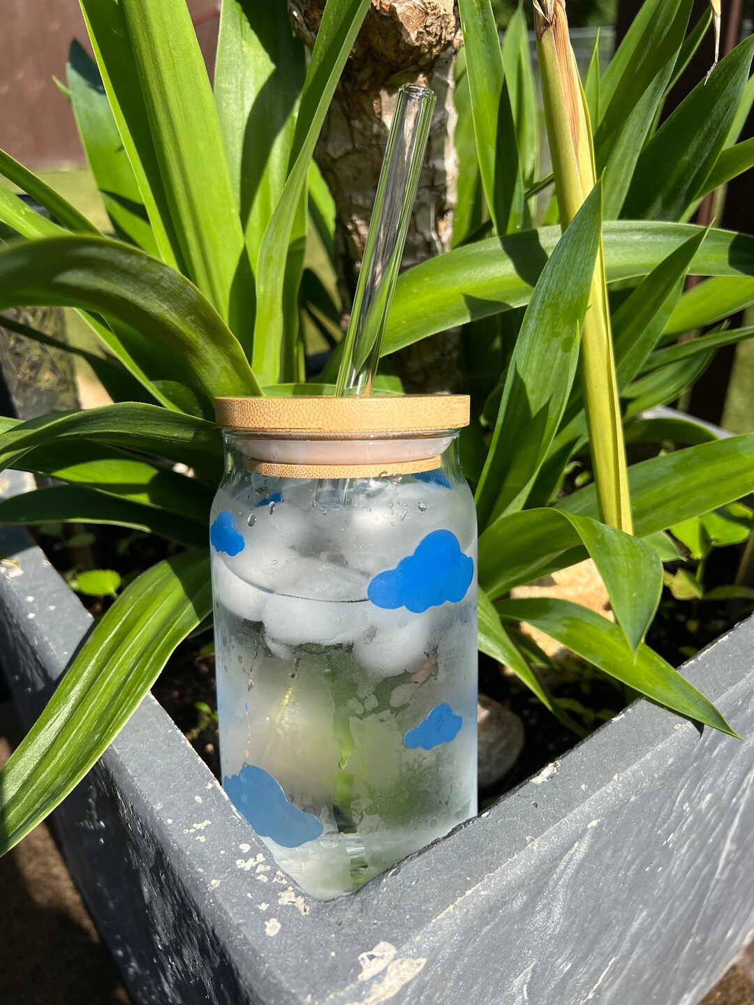 Cloud Color Changing Glass Cup Etsy